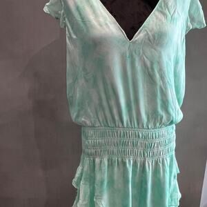 Ramy Brook Simone blouson silk dress